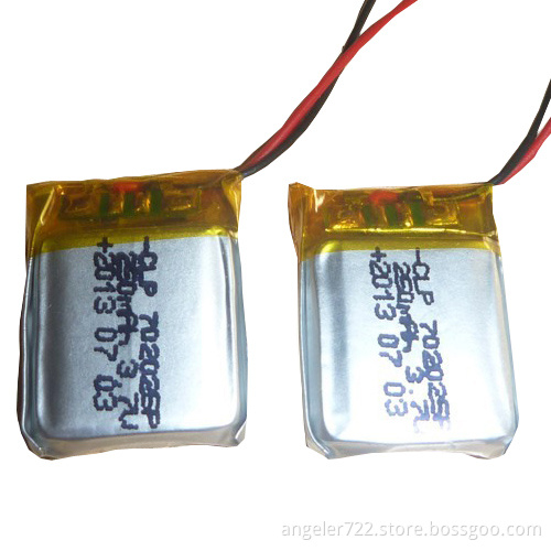 Lithium battery 3.7V 220mAh li polymer battery-rechargeable battery